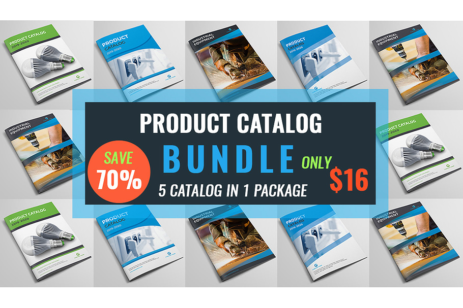 Product Catalog Bundle in Brochure Templates - product preview 8