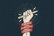 Create something today