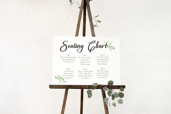 Watercolor Eucalyptus & Greenery in Illustrations - product preview 11