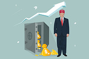 Donald Trump, rising economy