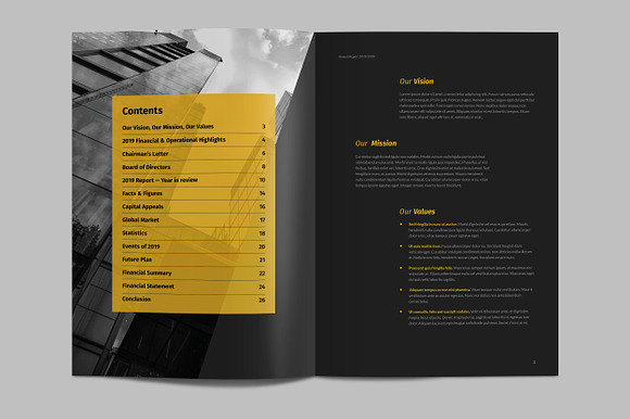 Kreatype Annual Report in Brochure Templates - product preview 2
