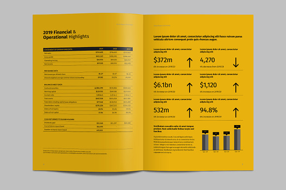 Kreatype Annual Report in Brochure Templates - product preview 3