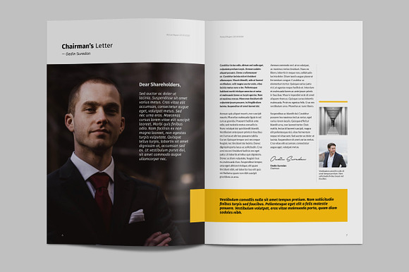 Kreatype Annual Report in Brochure Templates - product preview 4