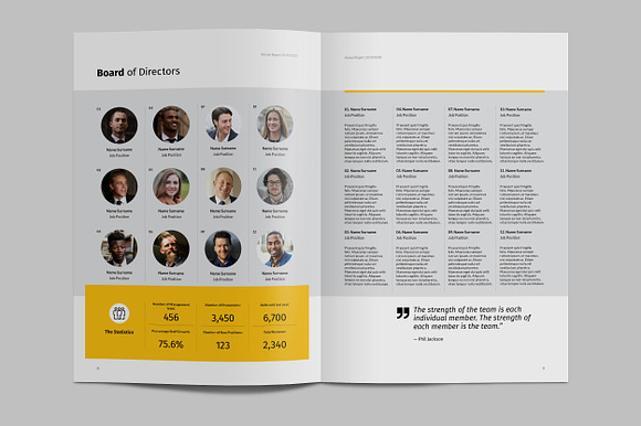 Kreatype Annual Report in Brochure Templates - product preview 5