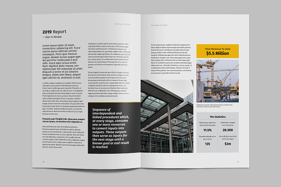 Kreatype Annual Report in Brochure Templates - product preview 6