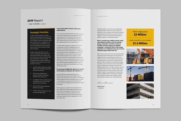 Kreatype Annual Report in Brochure Templates - product preview 7