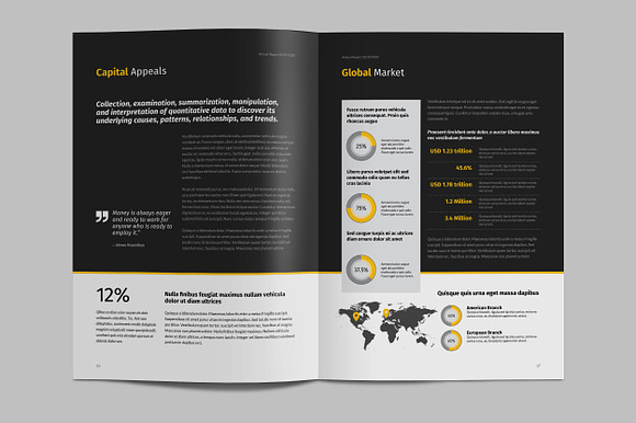 Kreatype Annual Report in Brochure Templates - product preview 9