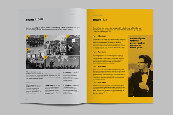 Kreatype Annual Report in Brochure Templates - product preview 11