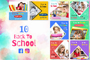 10 Back To School Banner
