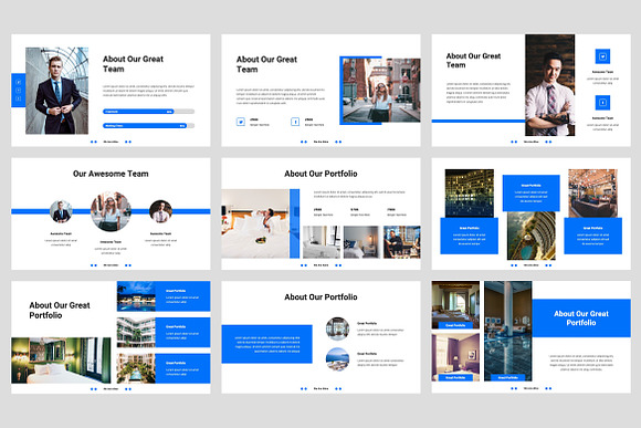 Aline - Hotel PowerPoint in PowerPoint Templates - product preview 2