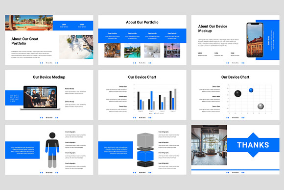 Aline - Hotel PowerPoint in PowerPoint Templates - product preview 4