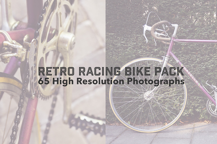 Vintage & Retro Racing Bike Pack