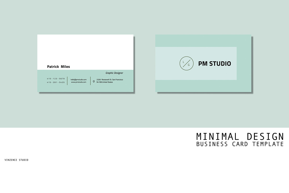 Minimal Business Card Vol.2 in Business Card Templates - product preview 8
