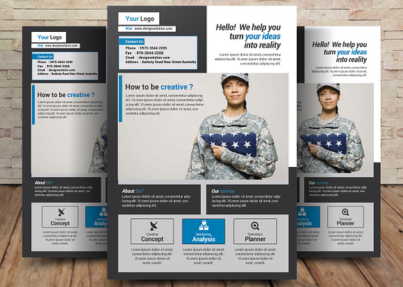 5 Business Flyers Bundle in Flyer Templates - product preview 5