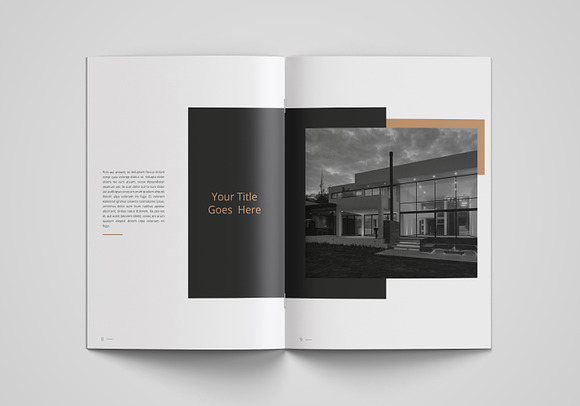 Architecture Brochure in Brochure Templates - product preview 3