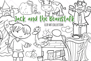 Jack and the Beanstalk Digital Stamp