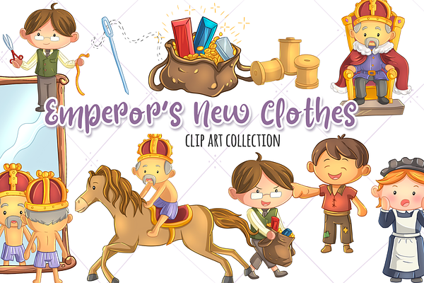 Emperor's New Clothes Clip Art