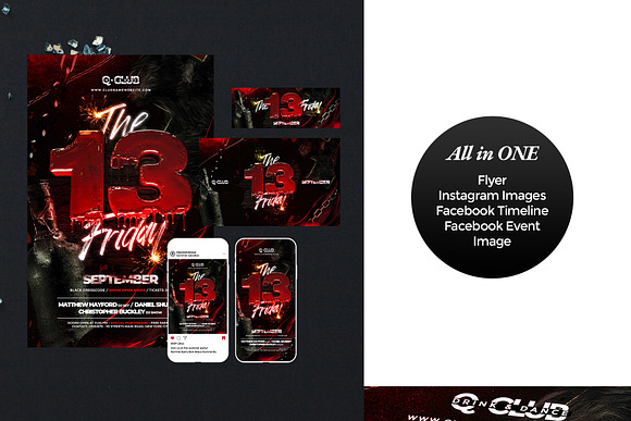 Halloween Friday Flyer in Flyer Templates - product preview 1