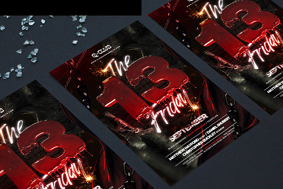 Halloween Friday Flyer in Flyer Templates - product preview 3