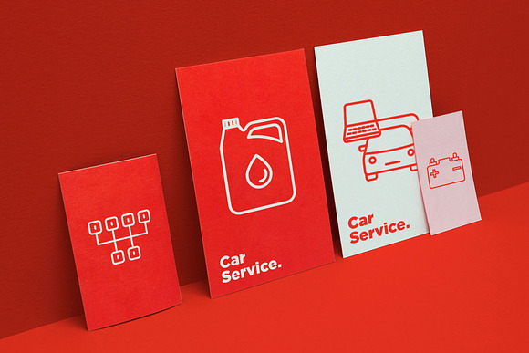 Car Service | 16 Thin Line Icons Set in Car Icons - product preview 7