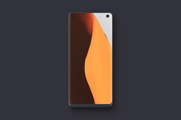 S10 Android - 21 Clay Mockups - 5K in Mobile & Web Mockups - product preview 15