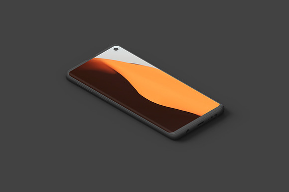 S10 Android - 21 Clay Mockups - 5K in Mobile & Web Mockups - product preview 20