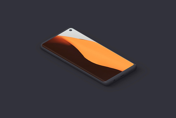 S10 Android - 21 Clay Mockups - 5K in Mobile & Web Mockups - product preview 22
