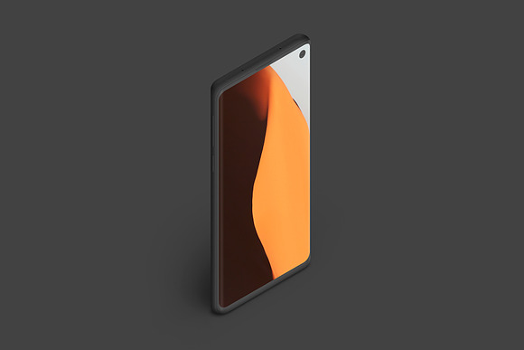 S10 Android - 21 Clay Mockups - 5K in Mobile & Web Mockups - product preview 27