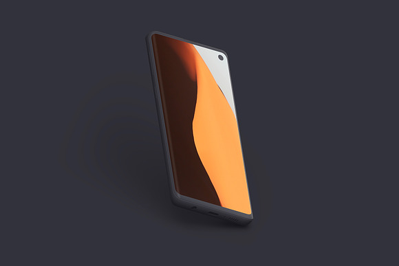 S10 Android - 21 Clay Mockups - 5K in Mobile & Web Mockups - product preview 43