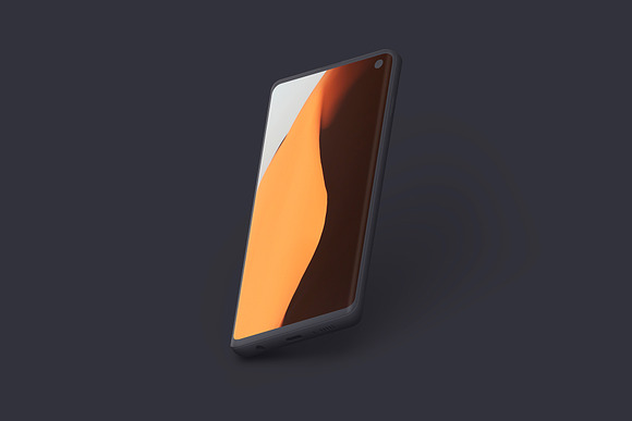 S10 Android - 21 Clay Mockups - 5K in Mobile & Web Mockups - product preview 46