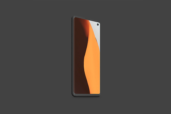 S10 Android - 21 Clay Mockups - 5K in Mobile & Web Mockups - product preview 48
