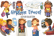 Airplane Travel Clip Art Collection