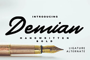 Demian - Handwritten Bold Typeface