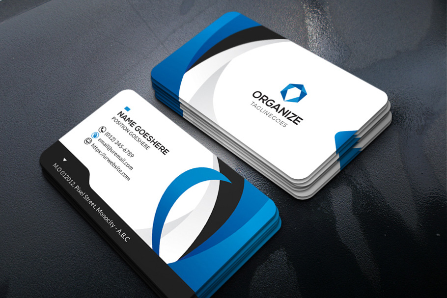 Consultancy Business Card in Business Card Templates - product preview 8