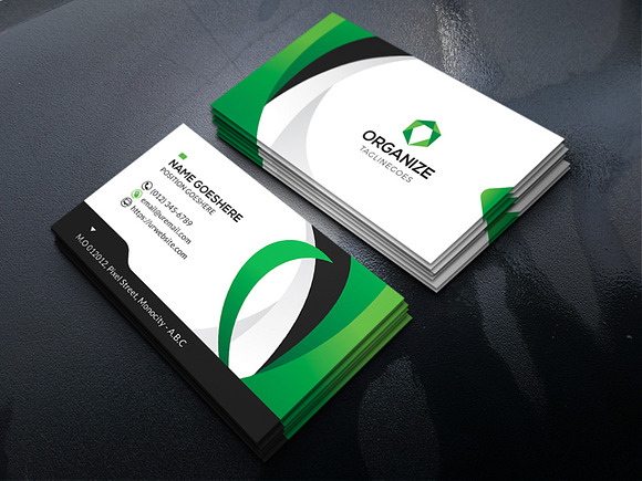 Consultancy Business Card in Business Card Templates - product preview 2