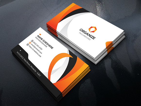 Consultancy Business Card in Business Card Templates - product preview 3