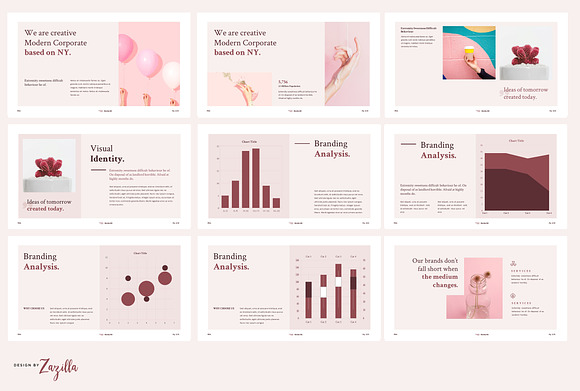 Aiza - clean creative powerpoint in PowerPoint Templates - product preview 2