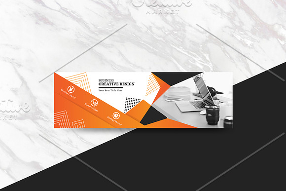 Web Banner Template V01 in Stationery Templates - product preview 1