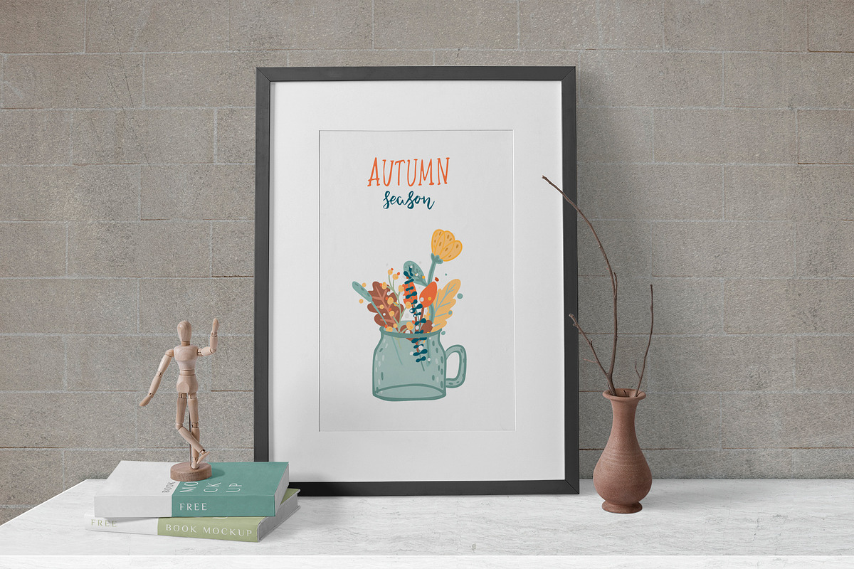 Hello Autumn. Vector collection in Illustrations - product preview 8