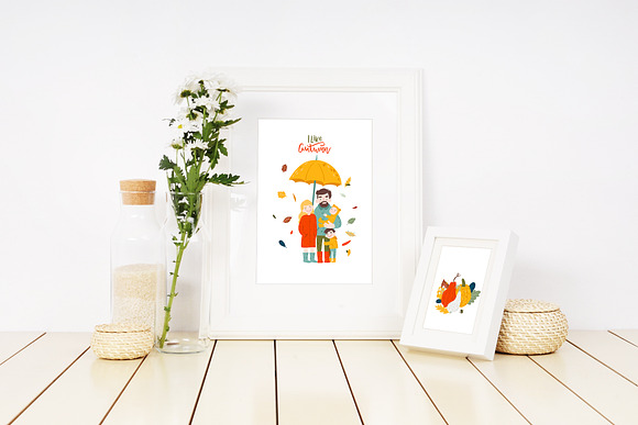 Hello Autumn. Vector collection in Illustrations - product preview 2