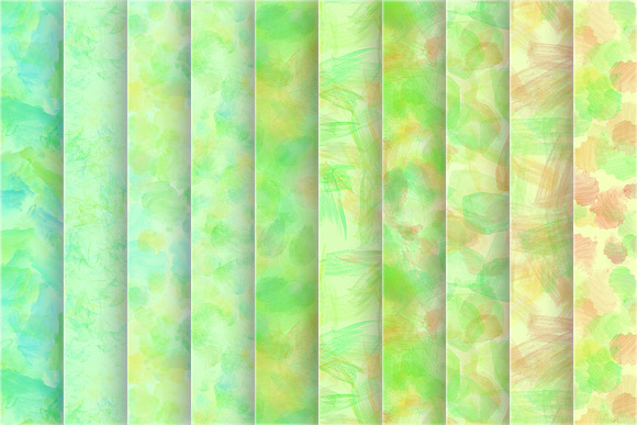 Watercolor Pattern Set #1 in Patterns - product preview 4