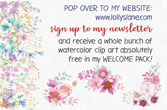 Watercolor wedding clipart bundle II in Illustrations - product preview 7