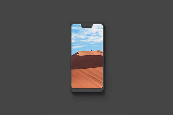 Pixel 3XL - 21 Clay Mockups - PSD in Mobile & Web Mockups - product preview 6