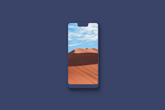 Pixel 3XL - 21 Clay Mockups - PSD in Mobile & Web Mockups - product preview 7