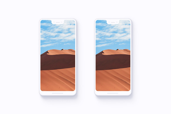 Pixel 3XL - 21 Clay Mockups - PSD in Mobile & Web Mockups - product preview 8