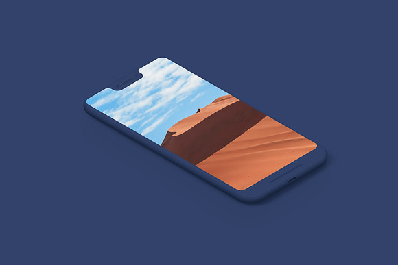 Pixel 3XL - 21 Clay Mockups - PSD in Mobile & Web Mockups - product preview 13