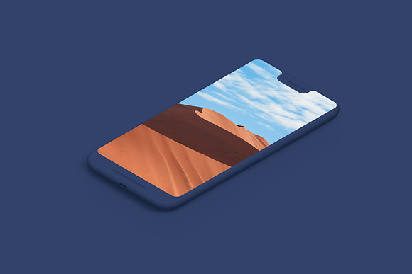 Pixel 3XL - 21 Clay Mockups - PSD in Mobile & Web Mockups - product preview 16