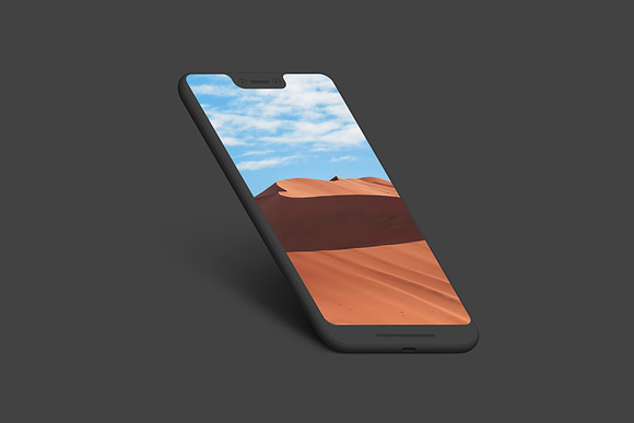 Pixel 3XL - 21 Clay Mockups - PSD in Mobile & Web Mockups - product preview 19