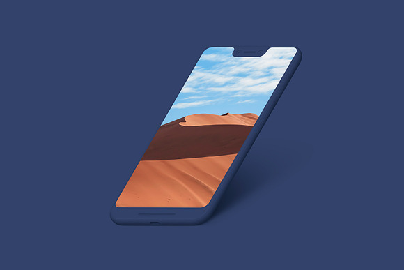 Pixel 3XL - 21 Clay Mockups - PSD in Mobile & Web Mockups - product preview 23