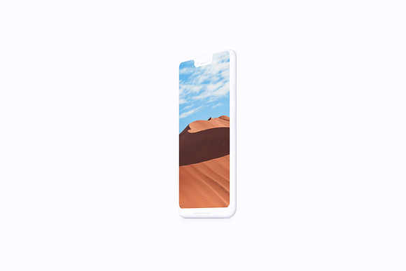 Pixel 3XL - 21 Clay Mockups - PSD in Mobile & Web Mockups - product preview 33